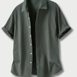 SS Oxford Shirt - Olive
