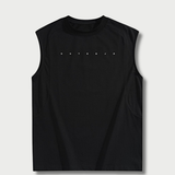 Linear Logo Vest - Black