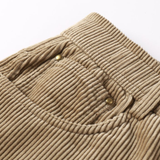 Baggy Cord Pants - Coffee