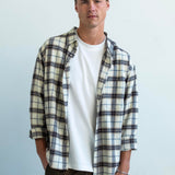 Whitford Flannel - Cream Check