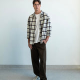 Whitford Flannel - Cream Check