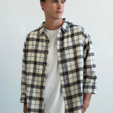 Whitford Flannel - Cream Check