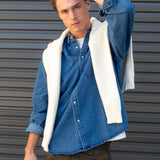 Denim Shirt - Light Blue