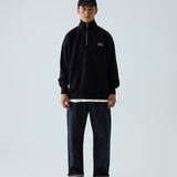 Quarter-Zip Sweatshirt - Black