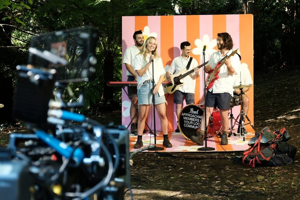 EXCLUSIVE: Behind-the-scenes on 'Strong Enough', the latest video from Approachable Members of Your Local Community