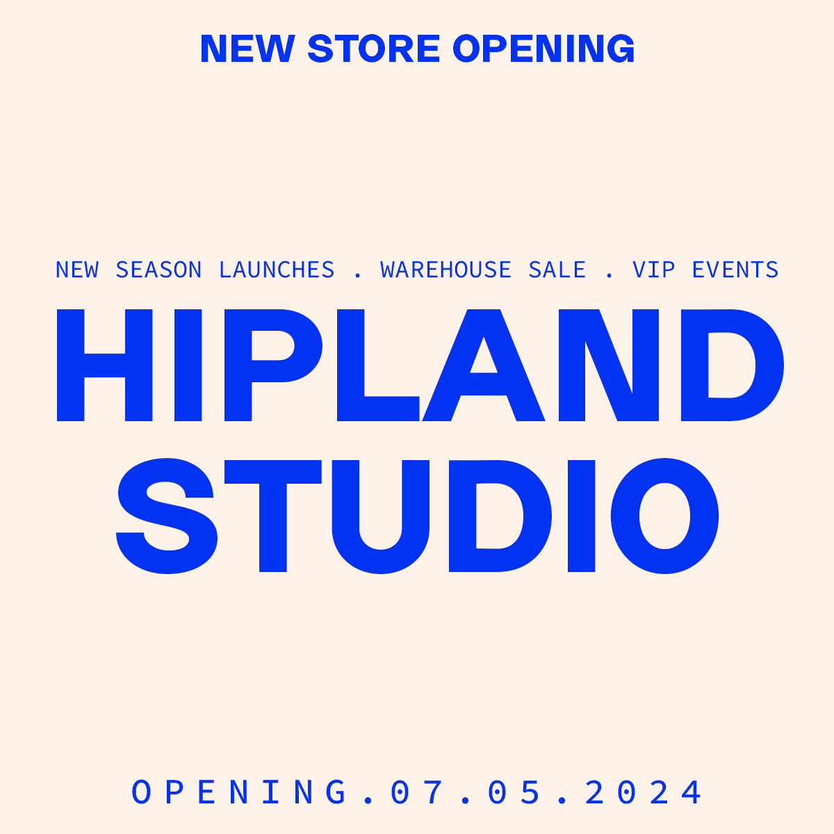 NEW STORE OPENING