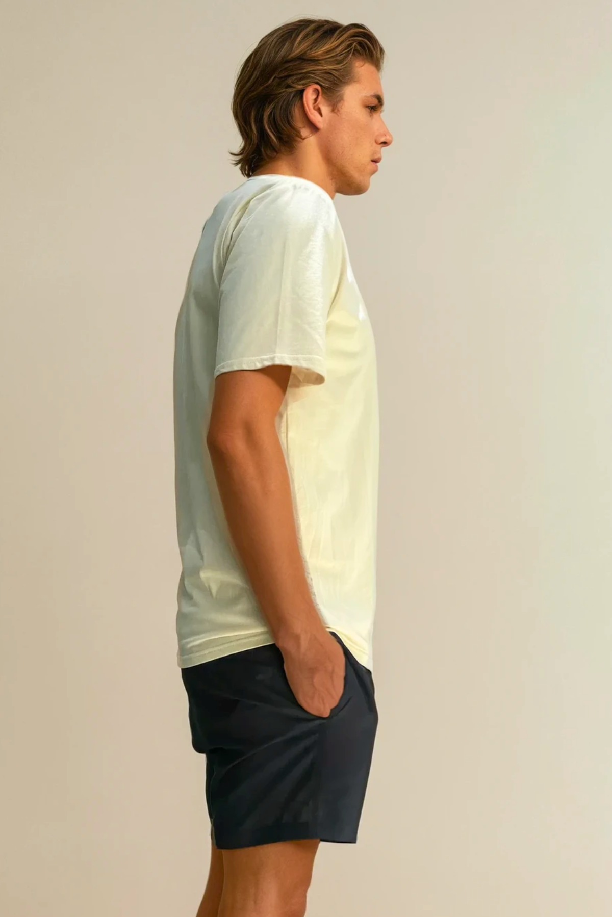 Regular Lightweight Tee - Cream