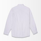 Jude Pinstripe Shirt - Peach Stripe
