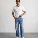 Wide Leg Jean - Blue