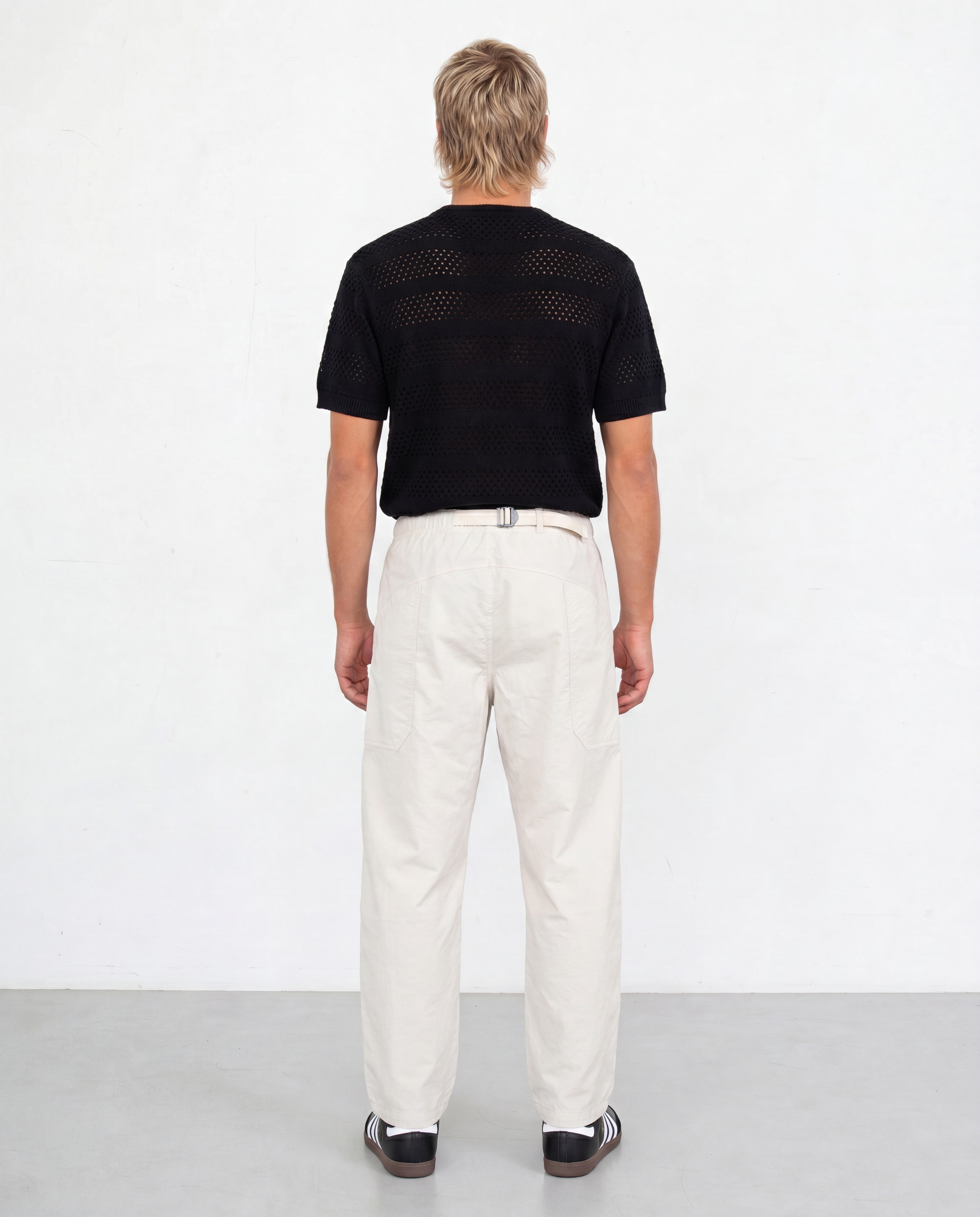 Curved Cargo Pant - Almond