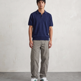 Curved Cargo Pant - Almond
