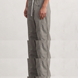 Curved Cargo Pant - Almond
