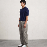 Curved Cargo Pant - Almond