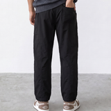 Curved Cargo Pant - Black