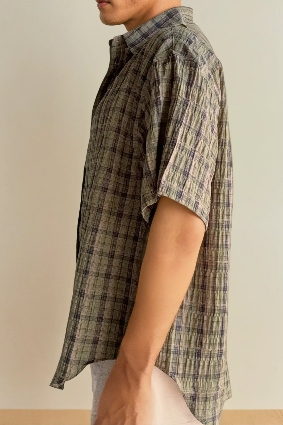 Apple SS Shirt - Brown Check