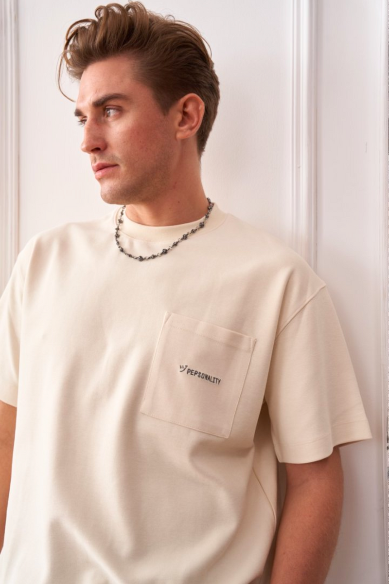 Heavy Pocket Tee - WHITE