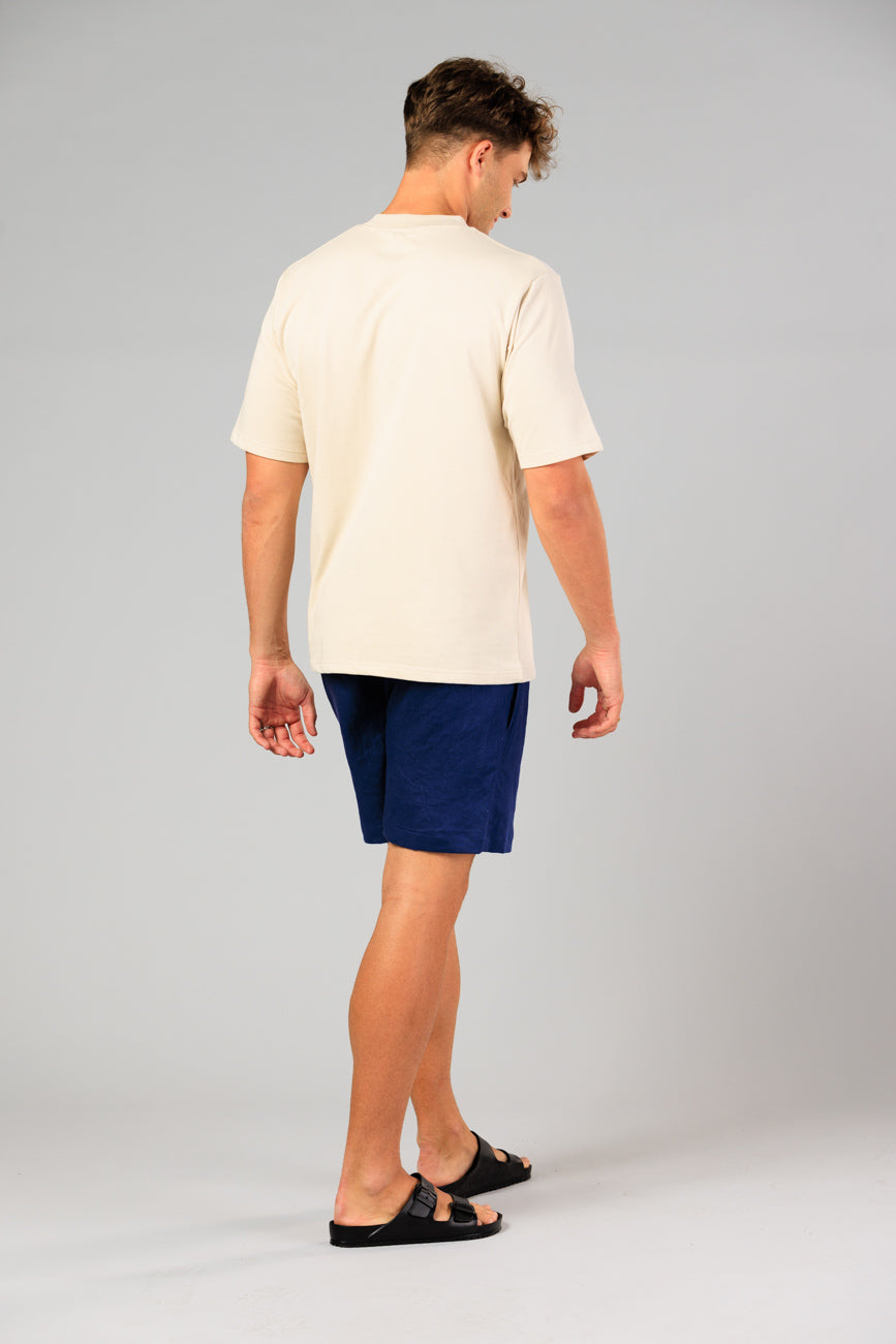 Hastings Noosa Linen Shorts - Navy