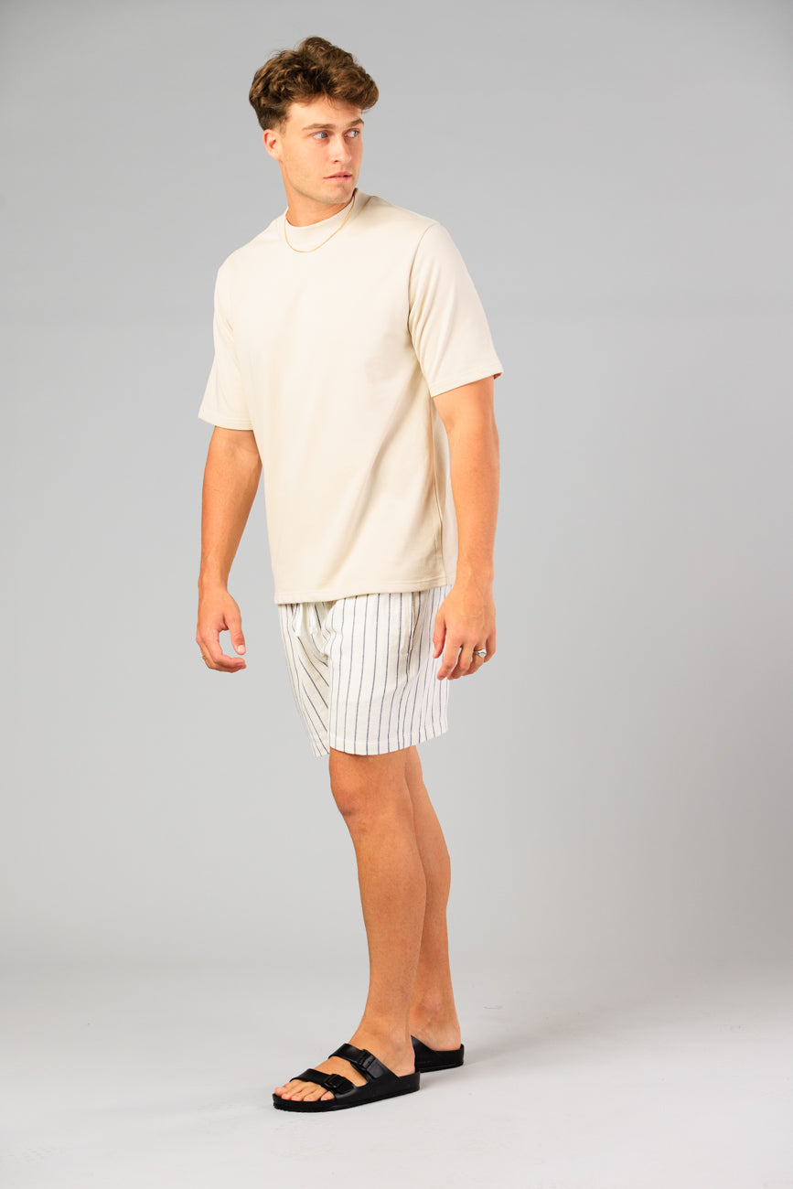 Hastings Noosa Linen Shorts - Stripe