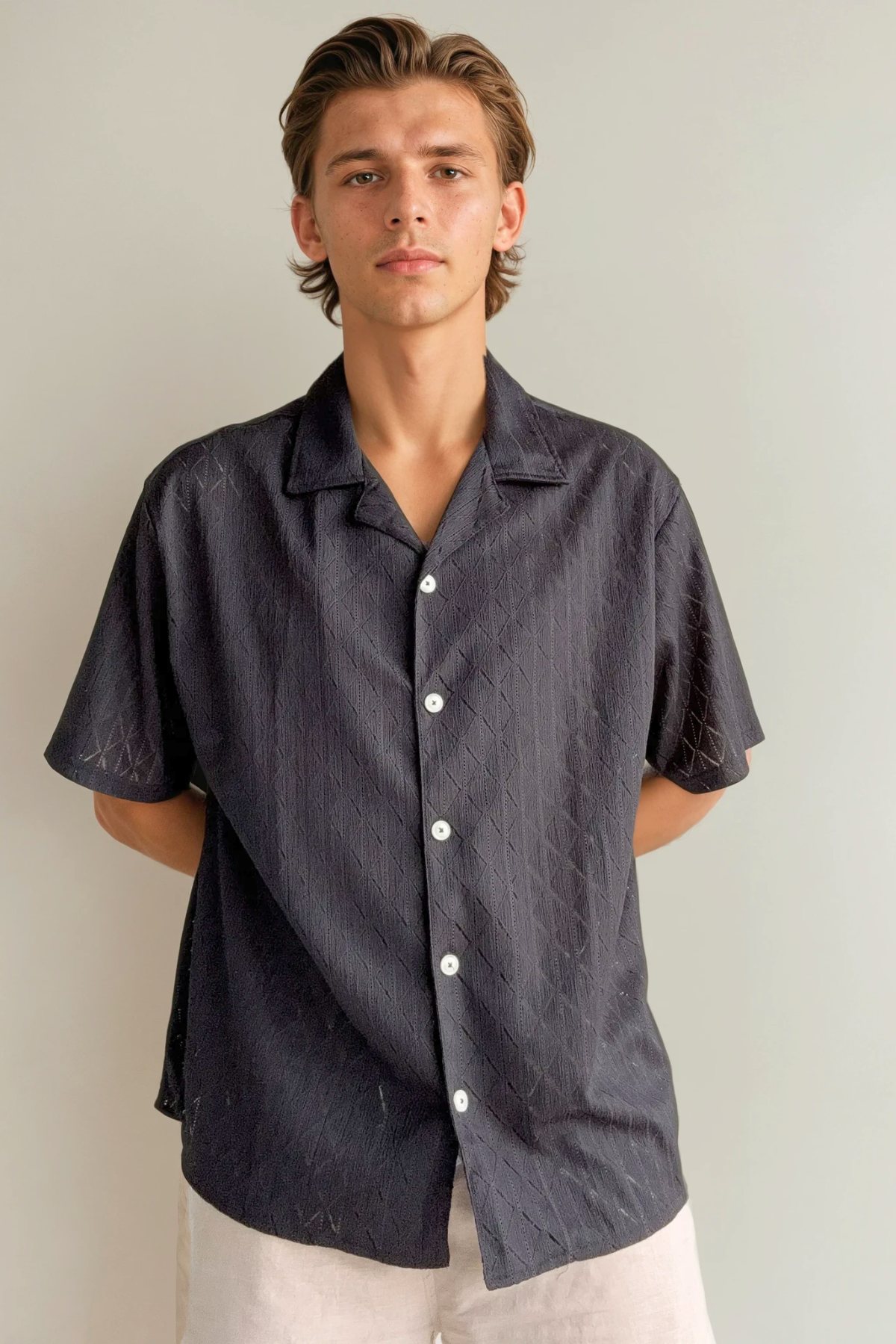 The Mosaic Shirt - Black