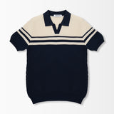 Kent Knit Polo - Blue