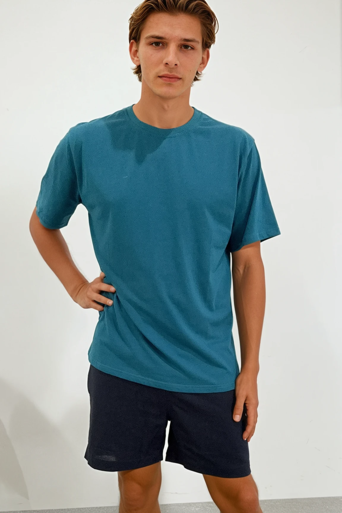 Regular Lightweight Tee - Blue