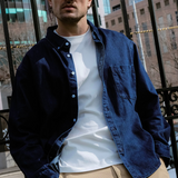 Denim Shirt - Dark Blue