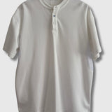 Henley Tee - White