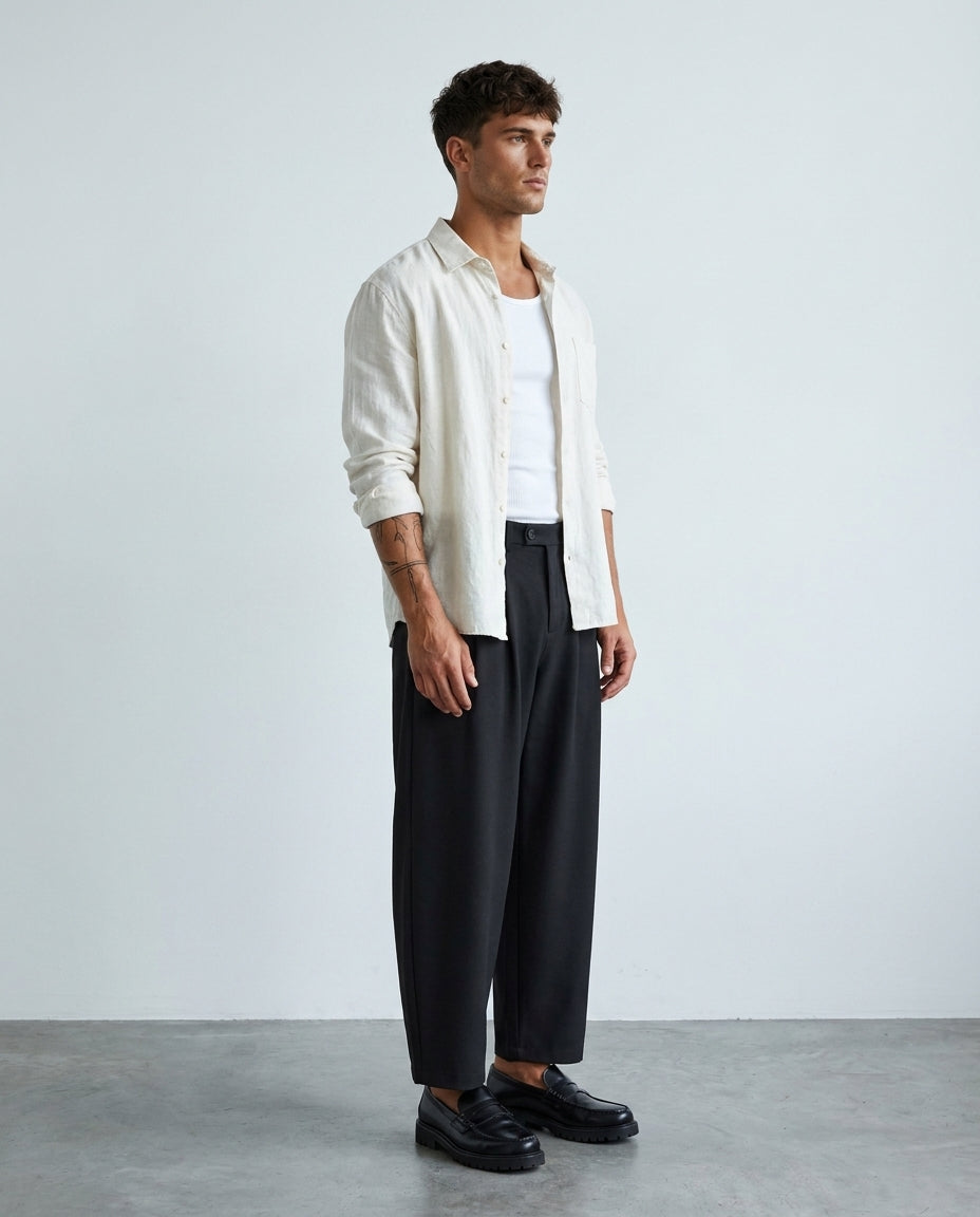 City Commuter Casual Trouser - Black