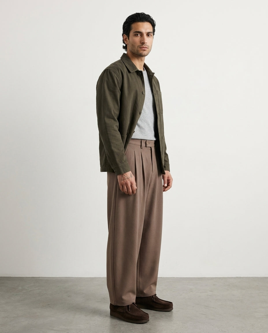 City Commuter Casual Trouser - Coffee