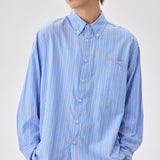 Blue Camp Collar Shirt