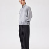 Grey Linen Blend Jacket