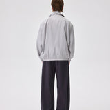 Grey Linen Blend Jacket