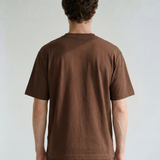 Frame Tee - Chocolate - back view