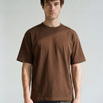 Frame Tee - Chocolate - front view