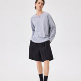 Grey Long Sleeve Tee