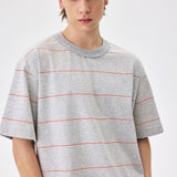 Grey Stripe Tee