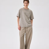 Oat Stripe Tee