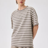 Oat Stripe Tee