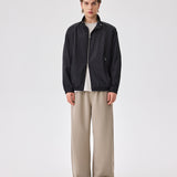 Black Spring Zip Jacket