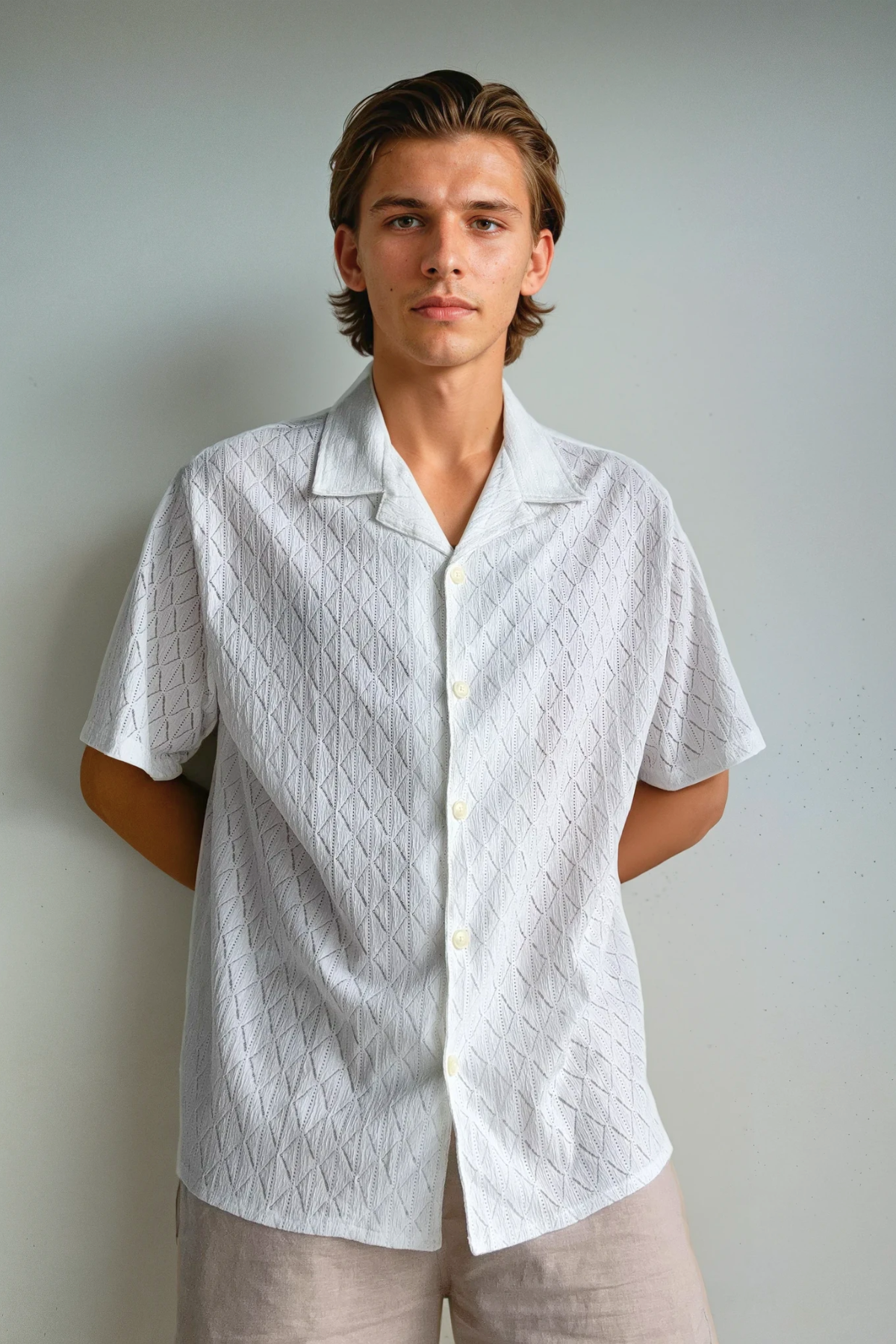 The Mosaic Shirt - White