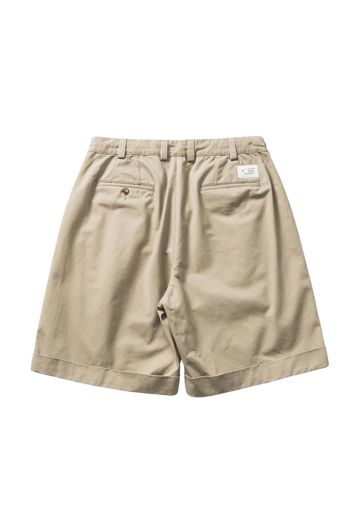 LBRTS - Double Pleated Shorts - Beige