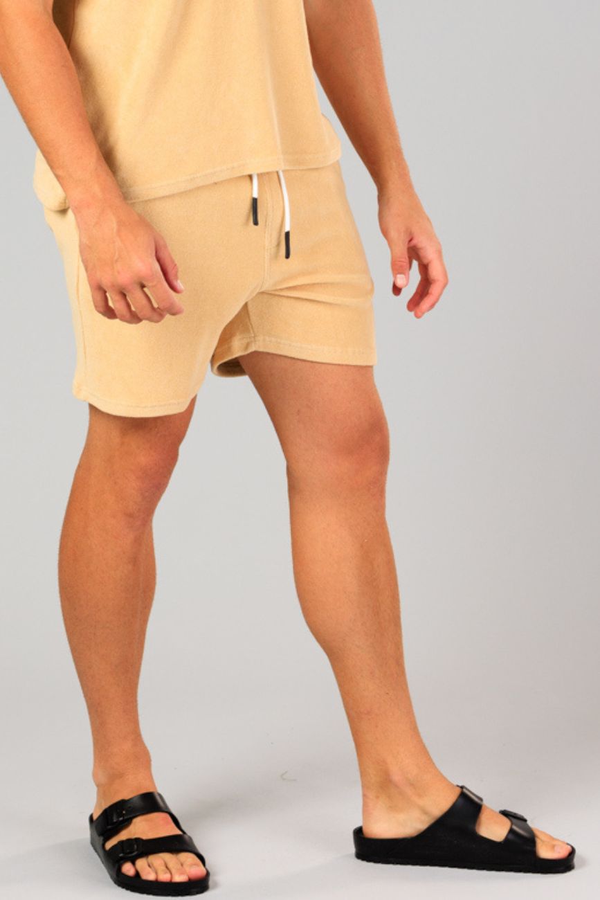 Terry Shorts - Beige