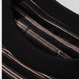 Stripe LS Tee - Black Stripe