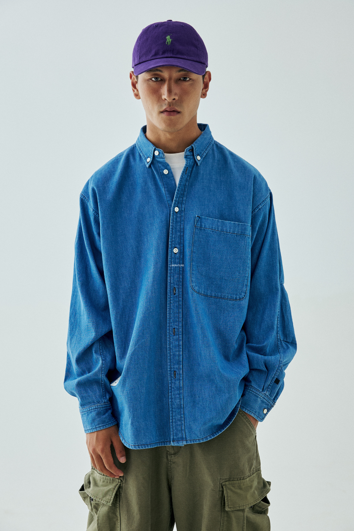 LBRTS - Denim Long Sleeve Shirt