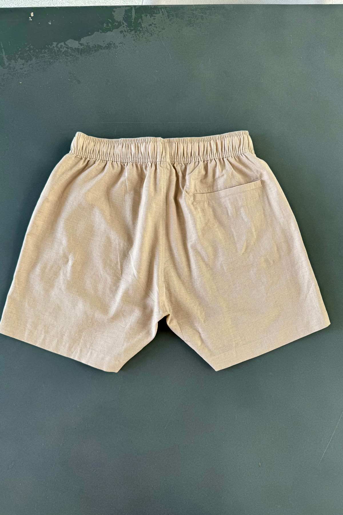 Summer Linen Shorts - Sand