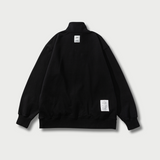 Quarter-Zip Sweatshirt - Black