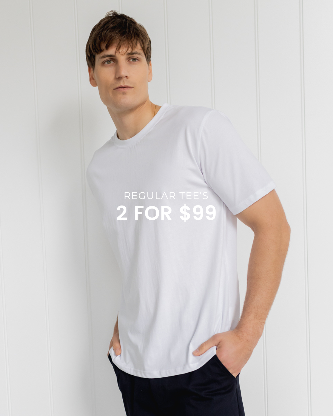 Regular Lightweight Tee - White