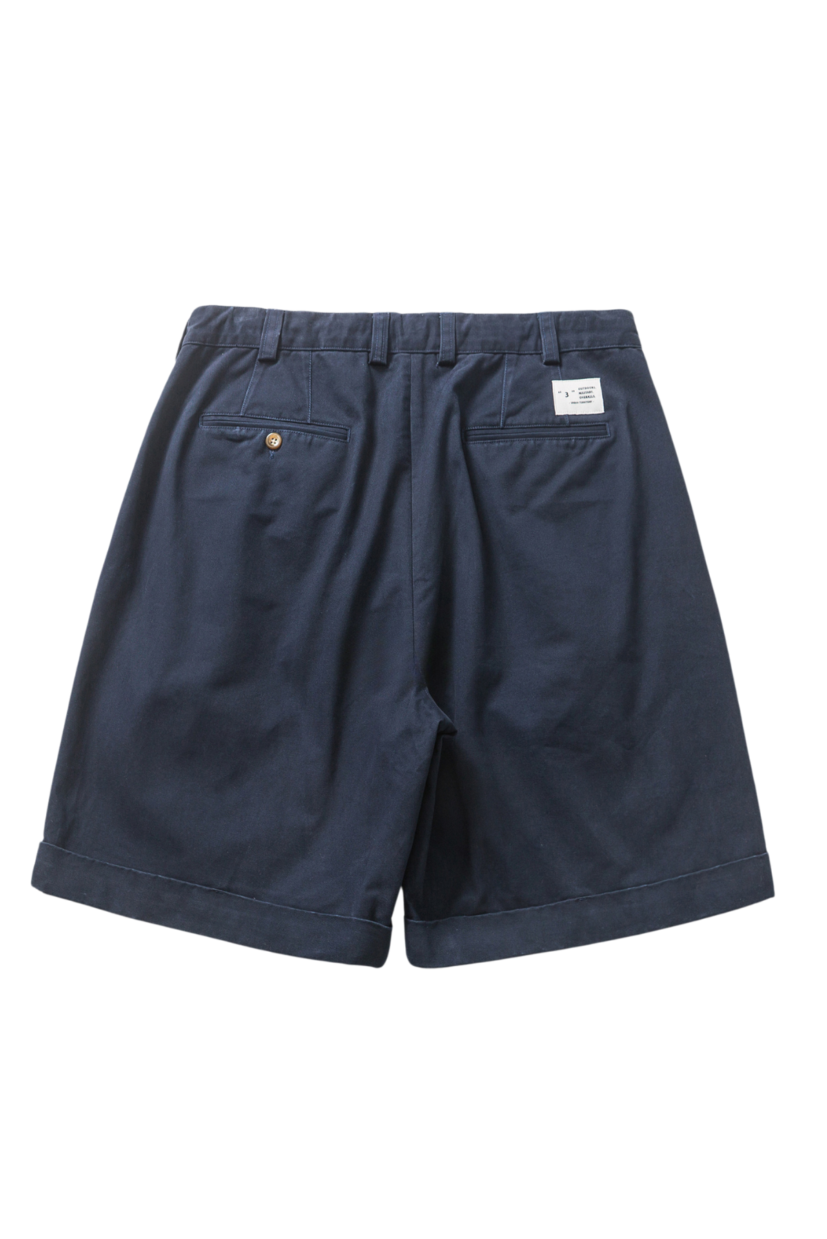 LBRTS - Double Pleated Shorts - Navy