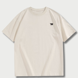 Initial Logo Tee - Beige
