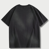 Flame Fade Tee - Black